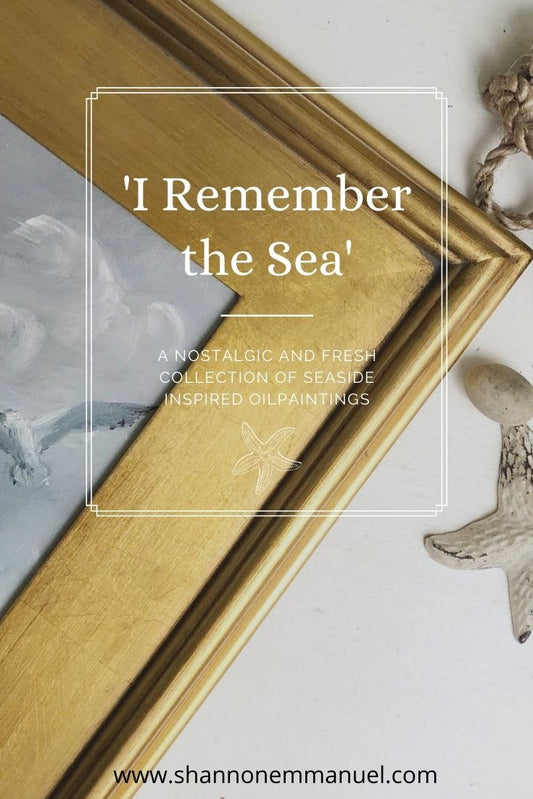 'I Remember the Sea' Original Oil Painting Collection Release!