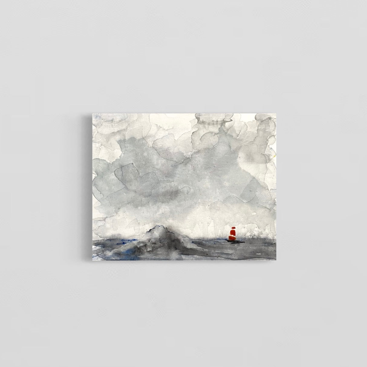 Rough Sea - 8x10 Watercolour
