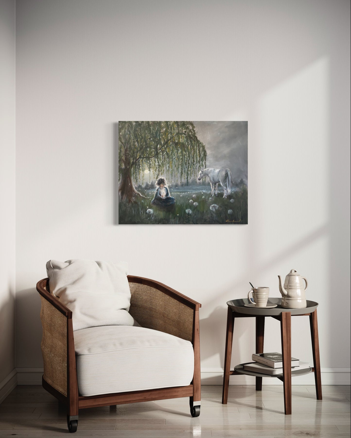 'Where the Moonlight Glows' 24x30"