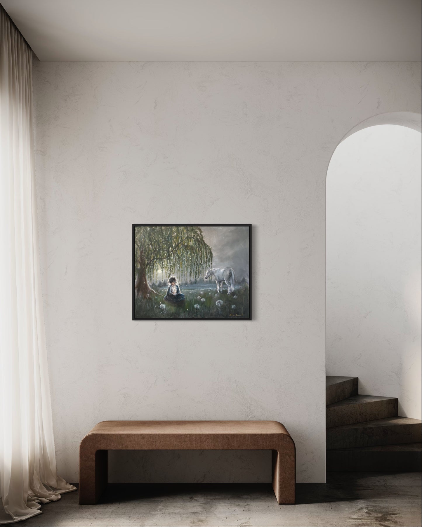 'Where the Moonlight Glows' 24x30"