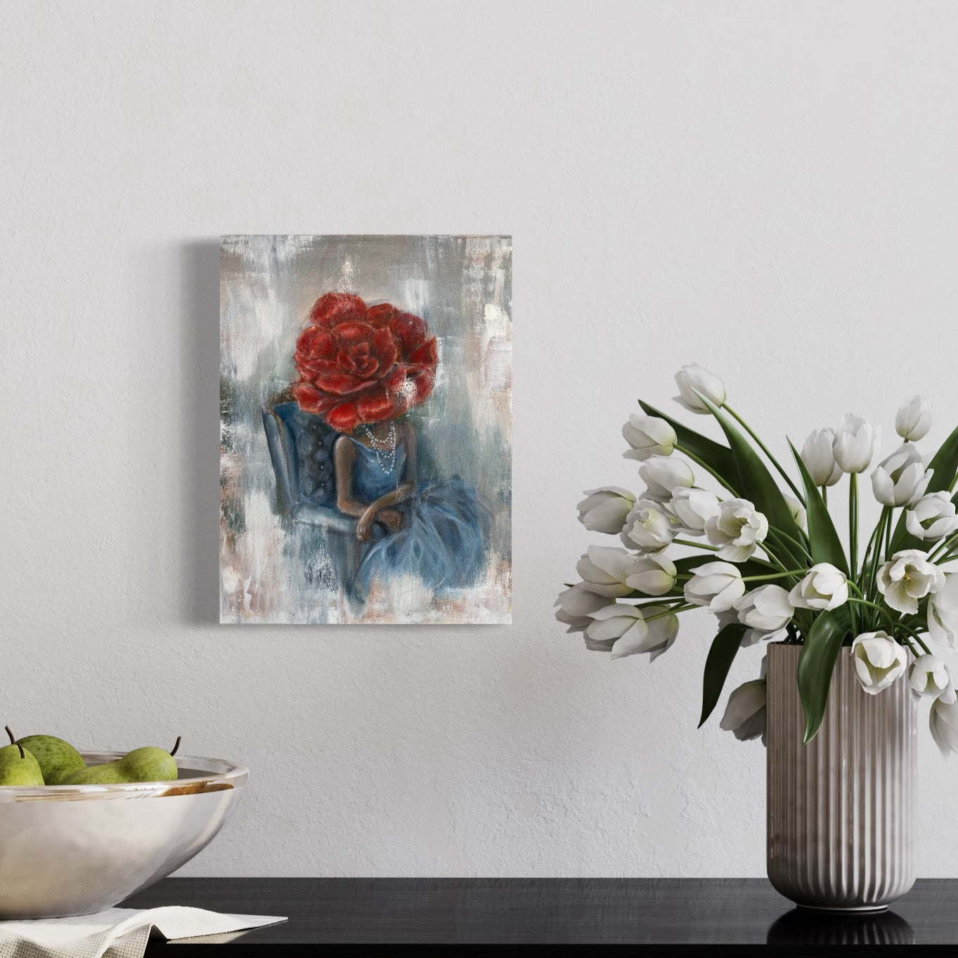 'Red Red Rose' 11x14"