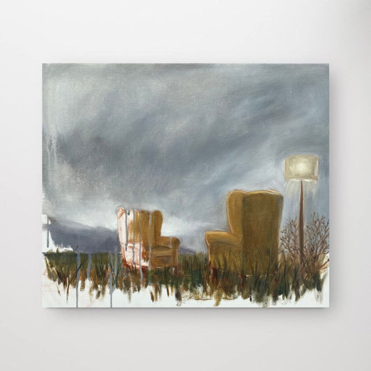 'Unfinished Pages'  20x24" Oil Painting