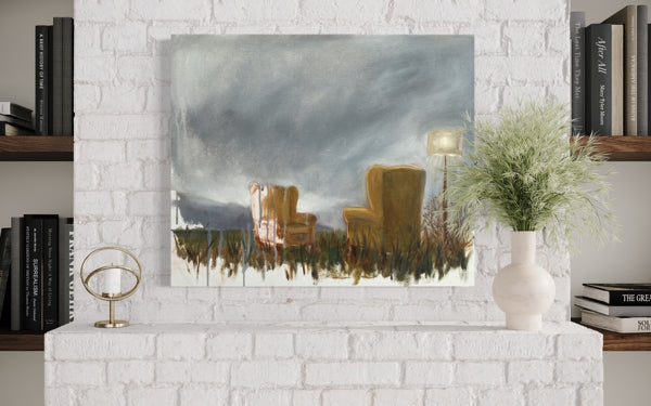 'Unfinished Pages' 20x24" Oil Painting