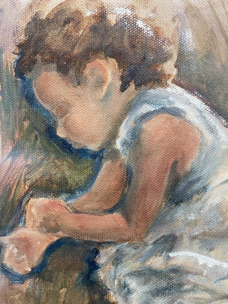 'When She Awakens' 12x16" Oil Painting