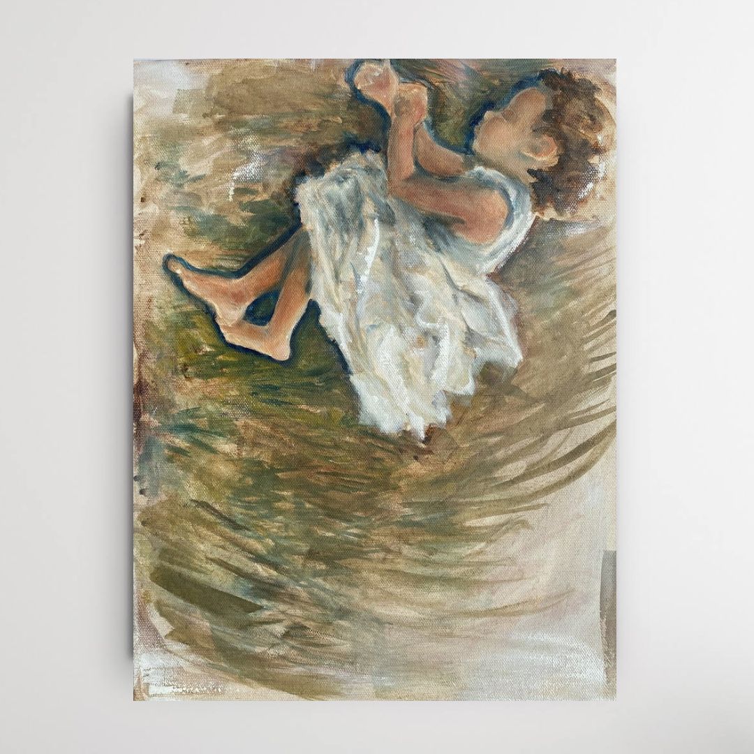 'When She Awakens' 12x16" Oil Painting