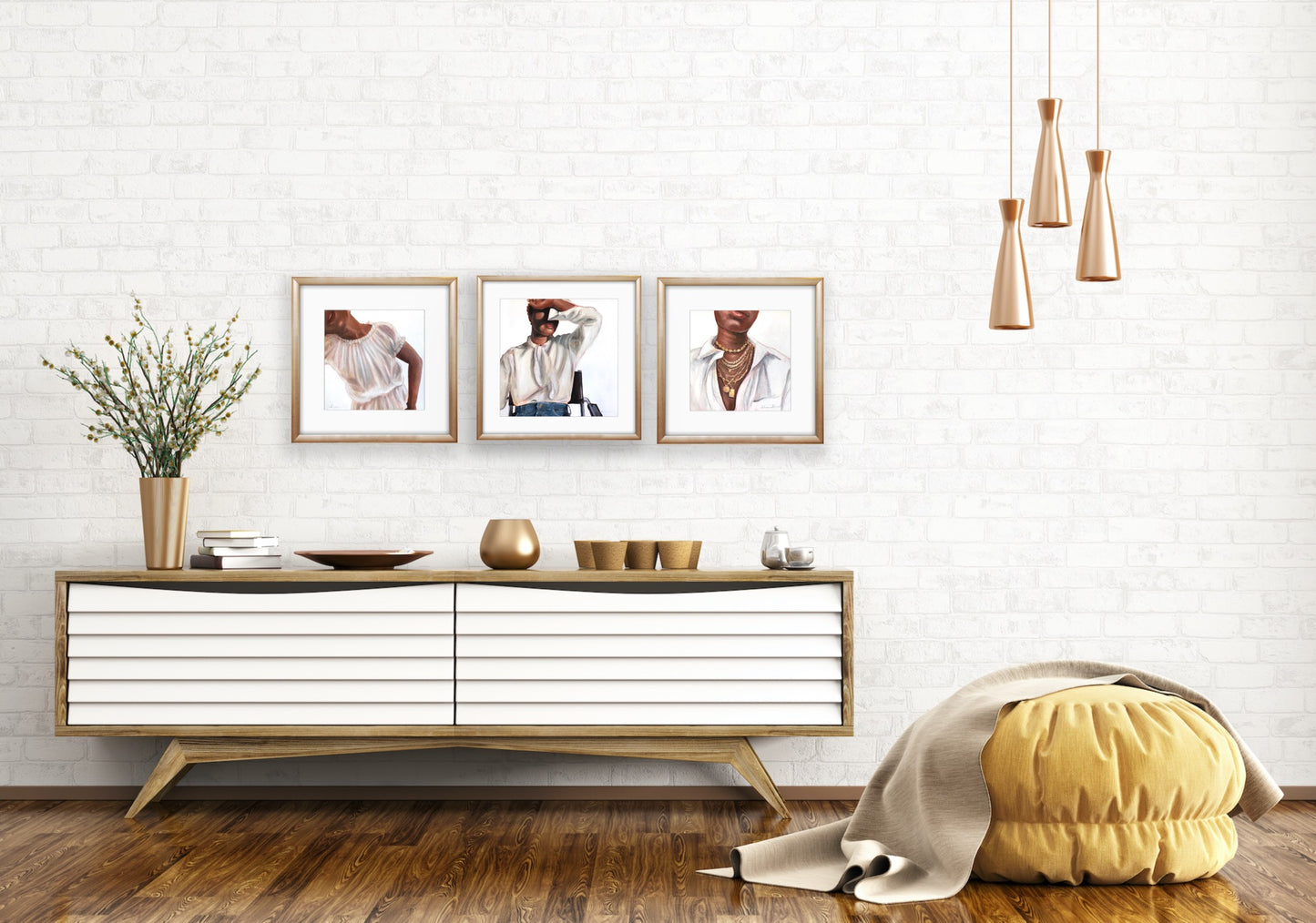 'Summer Blouse' 10x10 Fine Art Print