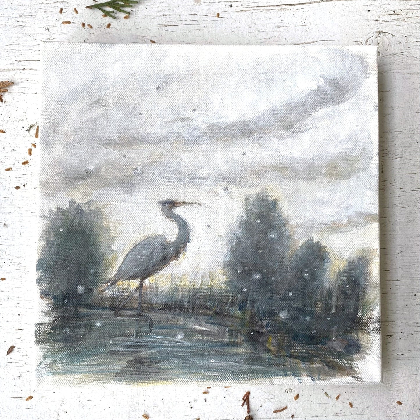 'Morning Mist' 10x10"