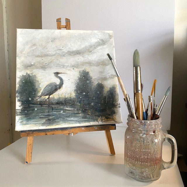 'Morning Mist' 10x10"