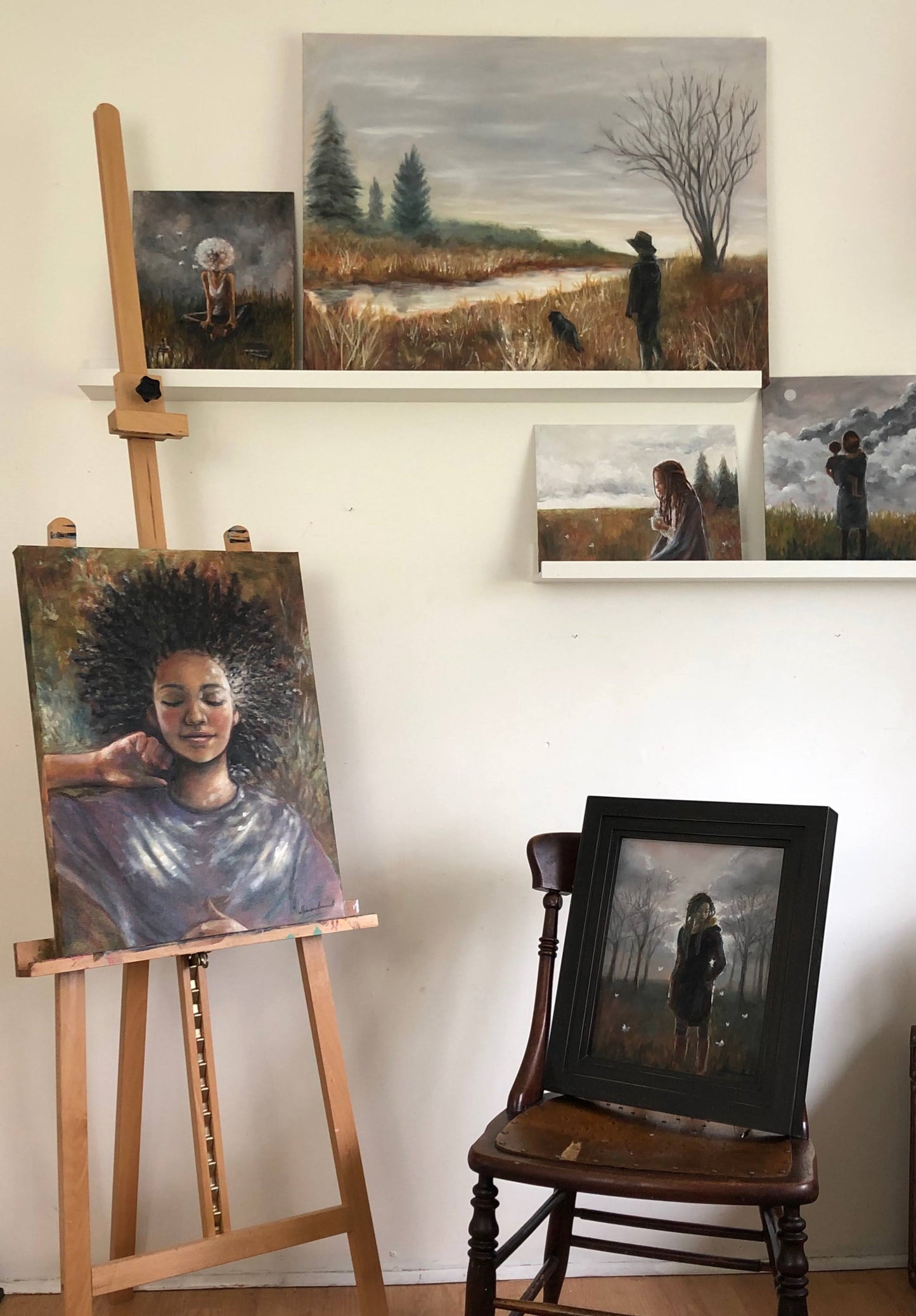 'Nightfall' 11x14 Oil