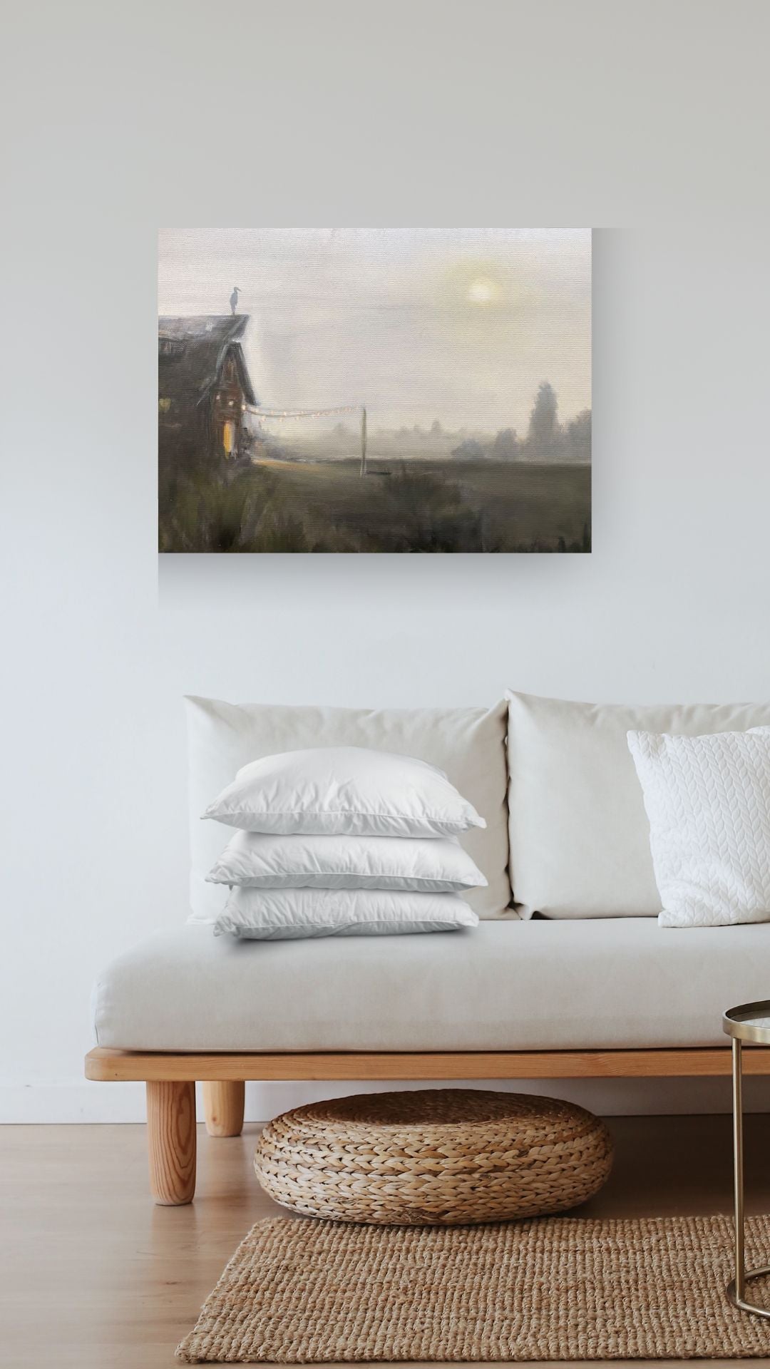 'The Barn" 18x24" Oil