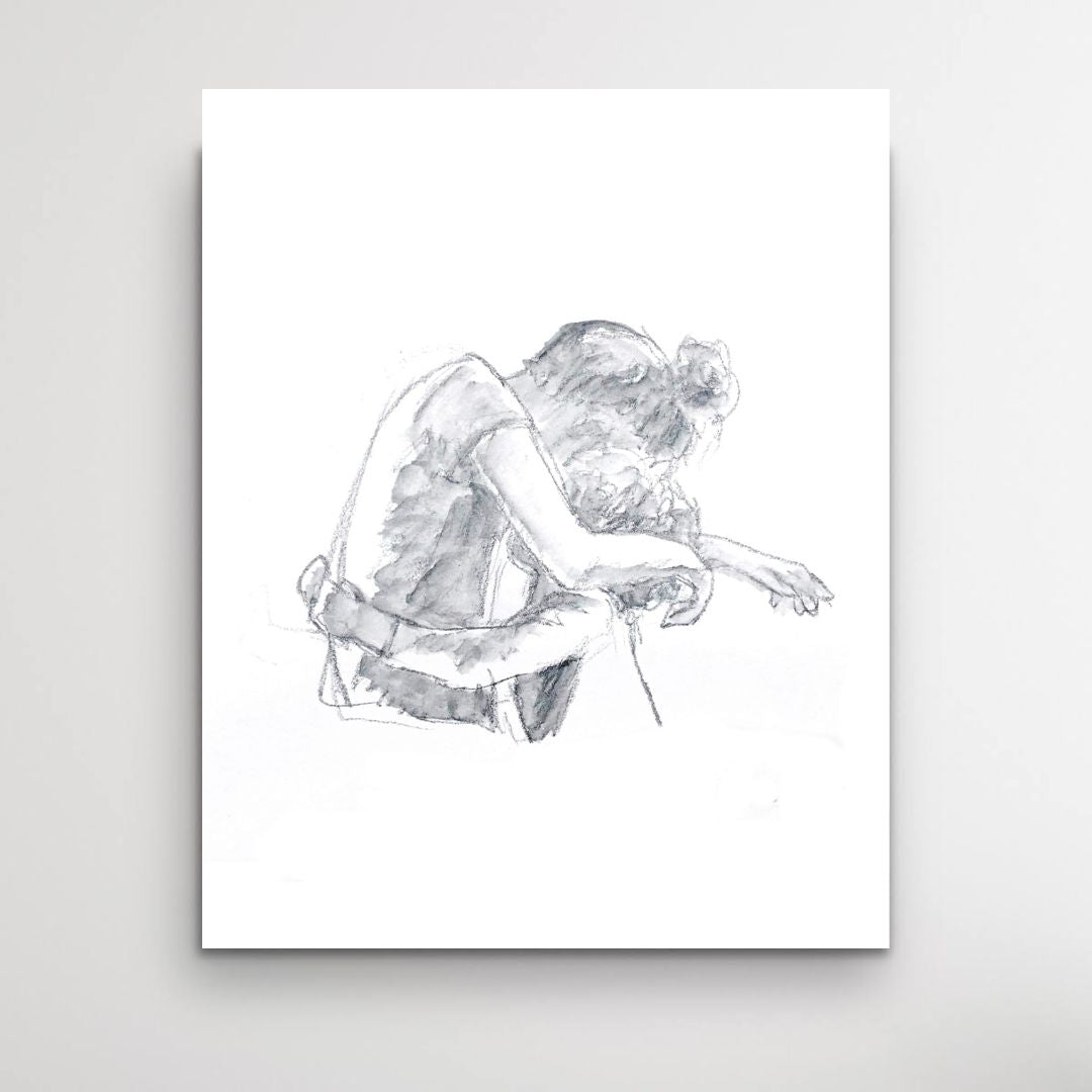 'The Sisters' Sketch #2 8x10 Fine Art Print