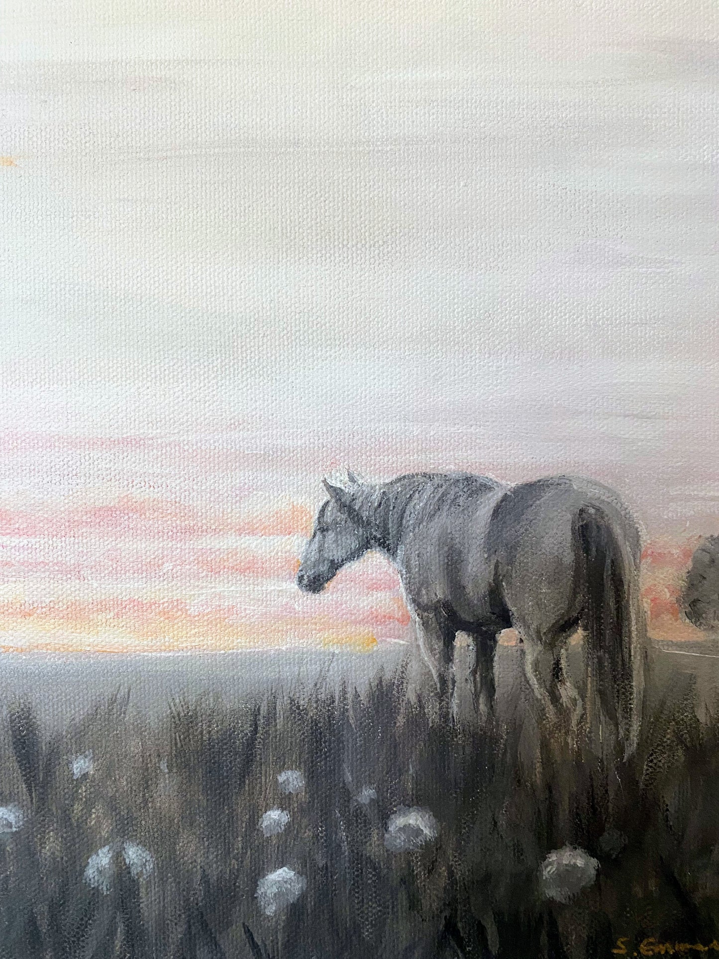 'Light on the Horizon' 12x16"