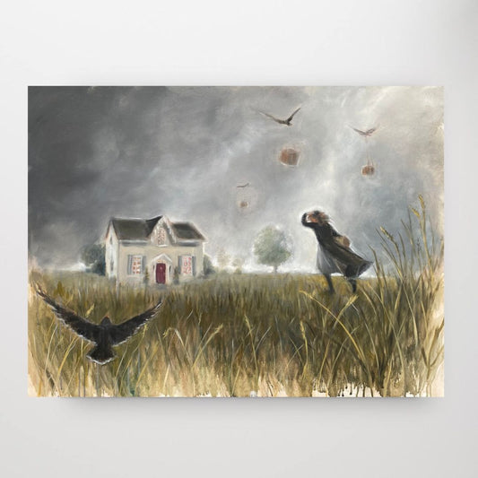 'Finding Home'  30x40" Oil Painting