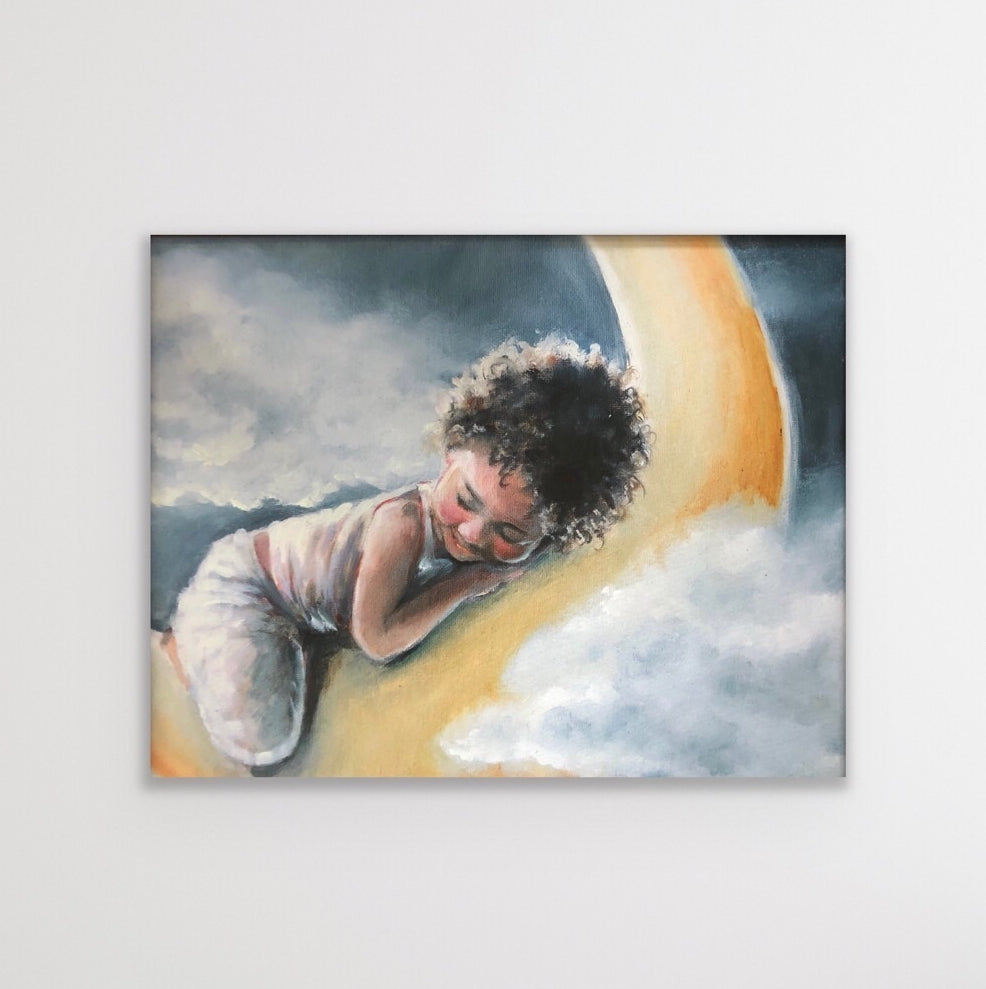 'Moon Baby' 8x10 Fine Art Print